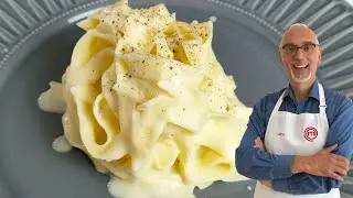 FETTUCCINE ALFREDO - La Ricetta Originale con Solo Tre Ingredienti