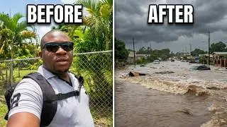 THE STREET IS A RIVER! (Help) HQ got soak Lifestyle vlog || YOUTUBE AI CREATE THIS THUMBNAIL ||