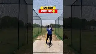 Long sixes with tennis ball 🎾 | 