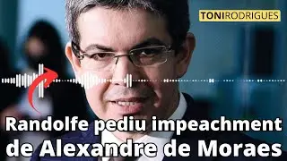 Randolfe Rodrigues detonou e pediu impeachment de Alexandre de Moraes