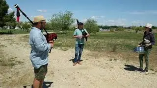 La Chalana y La Turra dando la ídem