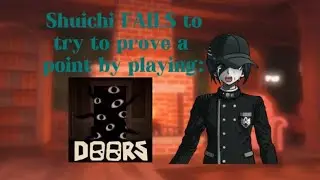 Shuichi CRASHES OUT and starts speaking PIZZA over doors // Roblox gameplay (Halloween event)