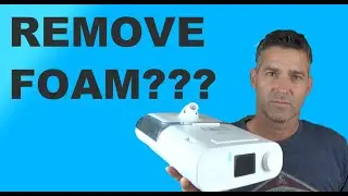 Remove Foam From a Philips Respironics CPAP machine that has been RECALLED?  