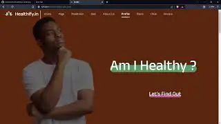 Healthify.in Website Tour