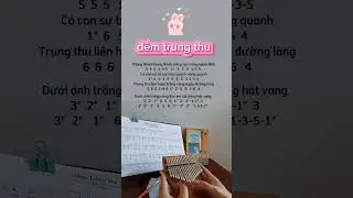 Đêm trung thu #kalimba 17 phím #ktabs