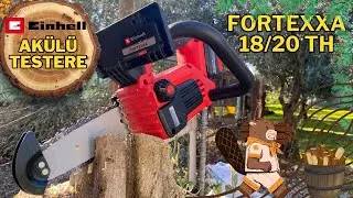 Akülü Zincirli Testere - EINHELL Fortexxa 18-20 TH / Pratik, Hafif, Güçlü ve Kompakt Tasarım