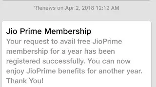 How to get free jio prime for 1 year (2019) in 30 second