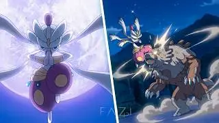 MEGA LUCARIO Z Soon - Mega Medicham VS Ursaluna - Pokemon Horizons AMV