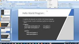 Introduction to Python