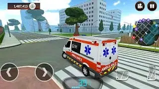 Drive for Speed Simulator #4 Ambulance - Android Gameplay FHD