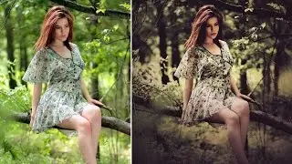 How to Apply a Dramatic Color Effect Into Photo in Photoshop