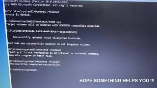 Bootrec /fixboot Access is Denied During Fix Boot Configuration (FIXED)