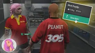 Marie Ortiz meets Peanut and gets Scammed for a Payslip | GTA RP NoPixel 4.0