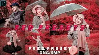 Red tone presets for lightroom mobile || Lightroom tutorial