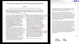 Rhetorical Analysis: 2010 Prompt | AP English Language and Composition