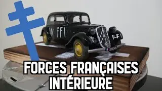 Free French Citröen traction 11cv (Full video build - Tamiya 1:35 scale)