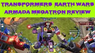 🦝Transformers Earth Wars Armada Megatron in-game character review🦝