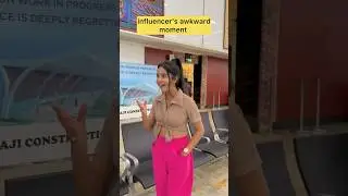 influencer’s awkward moment…😂 