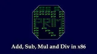 Arithmetic operations in x86 | Assembly Language | Code and explanation