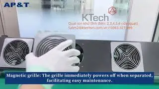 AP-DJ2715 - Quạt ion khử tĩnh điện 2, 3, 4, 5, 6 cửa(quạt)- AT&P