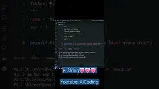 f-string trong Python 😝😝😝