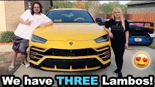 MY NEW LAMBORGHINI URUS!! (He almost BROKE IT)