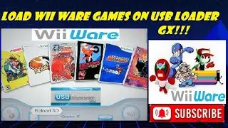 How to load Wii Ware games from Sd Card on usb loader gx!