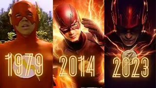 EVOLUTION OF THE FLASH IN MOVIES AND CARTOONS(1973-2023)