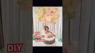 Hot Air Balloon-Made this a while back for my grand baby girl’s birthday. Just wanted to share…