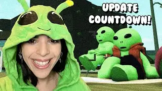 🔴LIVE! BLOXBURG UPDATE COUNTDOWN 👀👽