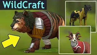 Получила ЛЕГЕНДАРНЫЙ СКИН на медведя, одежду и аксессуары в WildCraft!