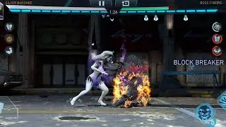 [Free to play: Injustice 2 Mobile] - Solo Raid Taste of Evil H3T2 Cyborg ONE SHOT