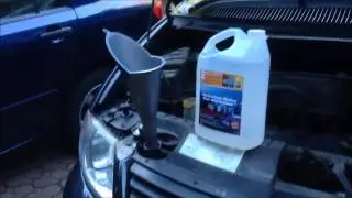 Radiator coolant flush - Dodge Grand Caravan