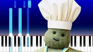 The Tiny Chef Show - Theme Song (Piano Tutorial)