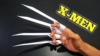 How to Make Claws Out of Paper |  Easy Origami Wolf Claws