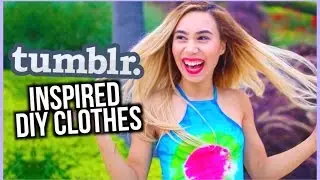 Как Сделать Одежду В Стиле TUMBLR - MyLifeAsEva. Озвучка
