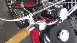 Csepel 125/49, 1949., motor, motorkerékpár, Oldtimer Show, 2018., v180415-6-178