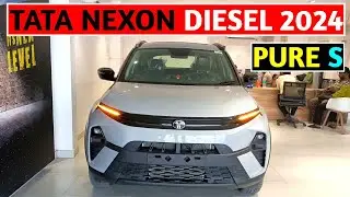 Tata Nexon Pure S Diesel 2024♥️|Tata Nexon 2024🌵|