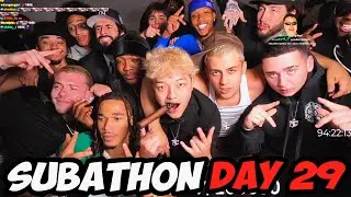 [RECAP]🔴Jason's Subathon Day 29🔴Jason Hits 100k Subs On Twitch🔴FaZe Subathon Awards🔴w/ timestamps🔴