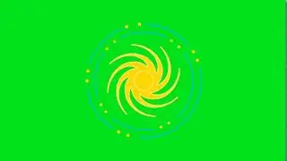 Galaxy green screen