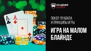 Обучающее видео от Академии покера «Как играть на малом блайнде»