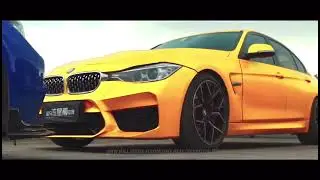 Pair Car Front Bumper Kidney Grille Grill Diamond Meteor Style For BMW F15 F16 X5 X6