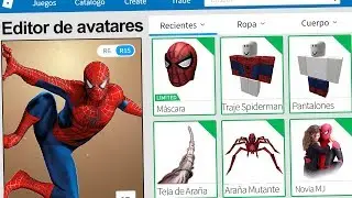 Creamos el PERFIL de SPIDER-MAN en ROBLOX !! | Rovi23 Roblox