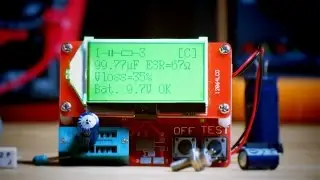 Automatic tester of radioelements. Transistor meter. 