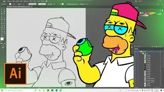 Como vetorizar imagem do zero - PASSO A PASSO NO ILLUSTRATOR
