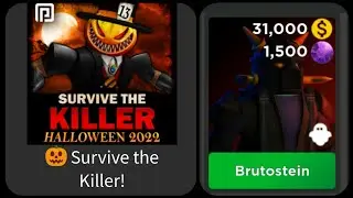 BRUTOSTEIN New Killer Survive the Killer Update