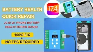 How to Use JC-ID Q1 iPhone Battery Health Repair Board?