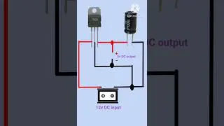 12v DC to 5v DC converter #electrical #youtubeshorts #shortfeed #shorts