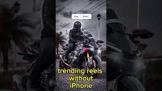 Instagram trending iPhone copy glow effect how to edit on Android