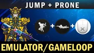 How To Jump And Prone In PUBG Mobile Emulator and Mobile - Without Any Software -Mobile and Emulator